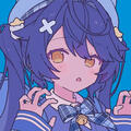 matching icons 2: blue girl