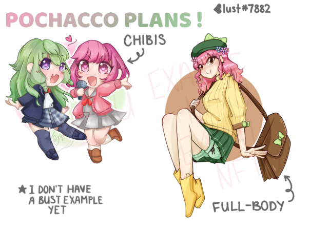 Pochacco Plans' Examples