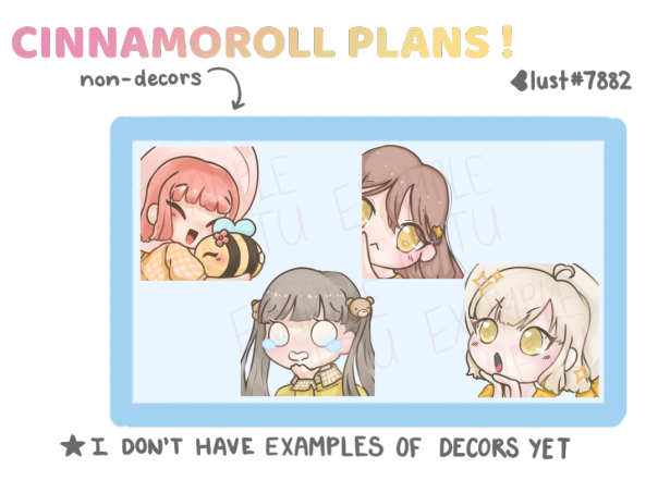 Cinnamoroll Plans' Examples